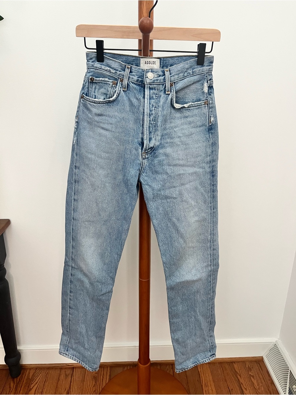 Agolde 90s pinch waist Light Wash Relaxed Jeans